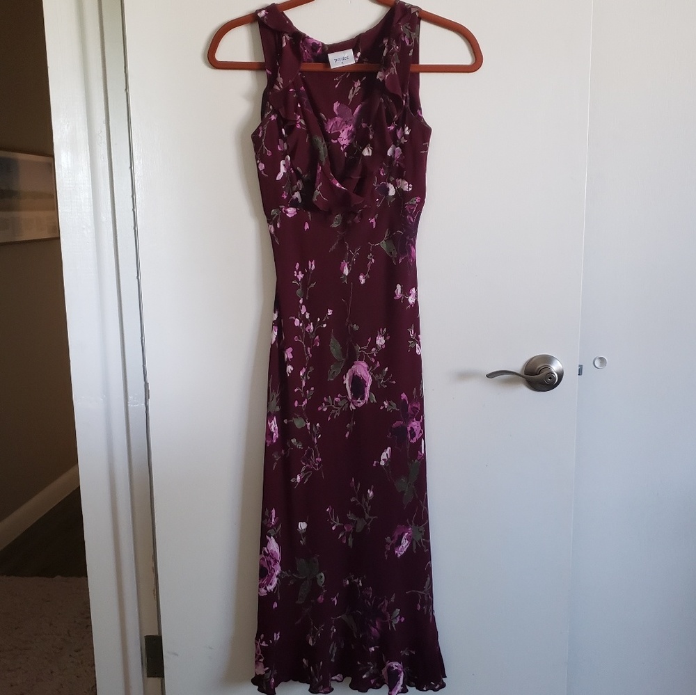 Formal floral dress